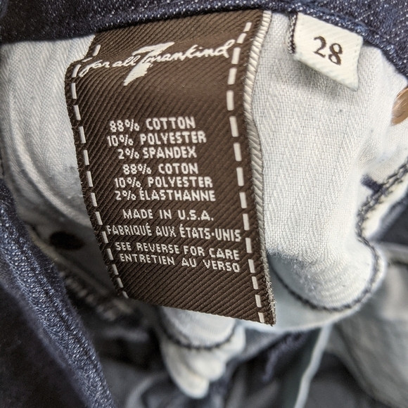 7FAM 7 For All Mankind Lexie Petite "A" Pocket 28 - Picture 11 of 12